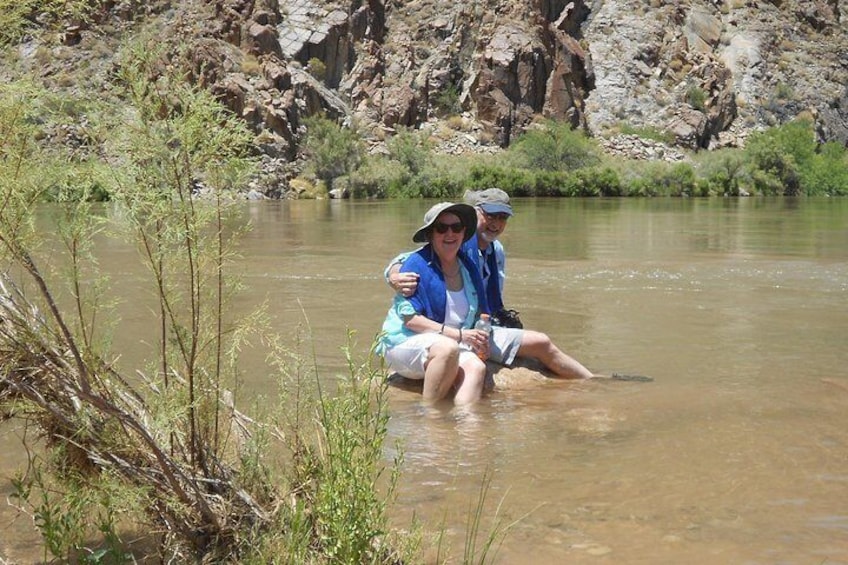 Relaxing on the River