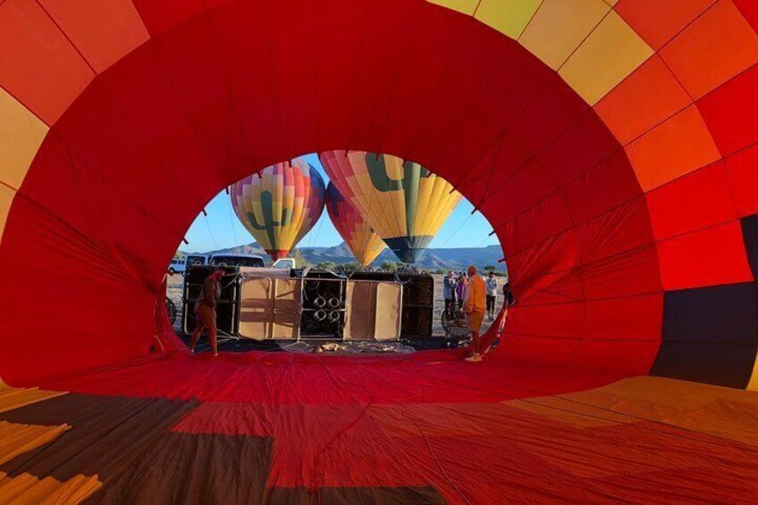 Sunrise Hot Air Balloon Ride in Phoenix with Breakfast