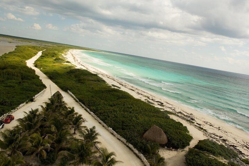 Dune Buggy Tour and Snorkeling at Punta Sur Including Lunch