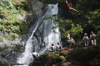 Amazing Mega ZipLine (25 lines) over 11 Waterfalls/ Jaco