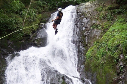 Amazing Mega ZipLine (25 lines) over 11 Waterfalls/ Jaco