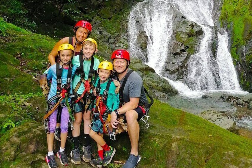 Costa Rica Zip Line Family