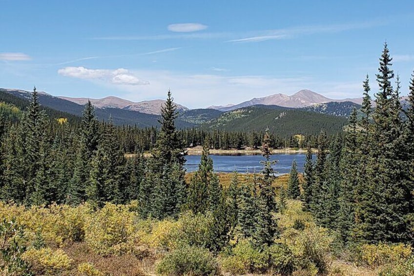 View from Echo Lake Lodge