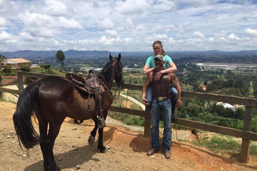 Full-Day Zipline, ATV, and Horseback Riding Adventure from Medellín