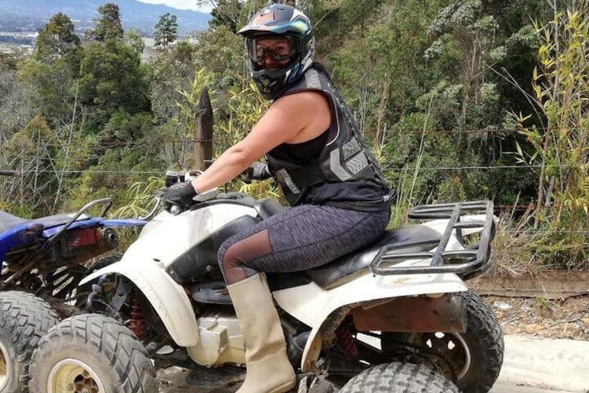 Full-Day Zipline, ATV, and Horseback Riding Adventure from Medellín