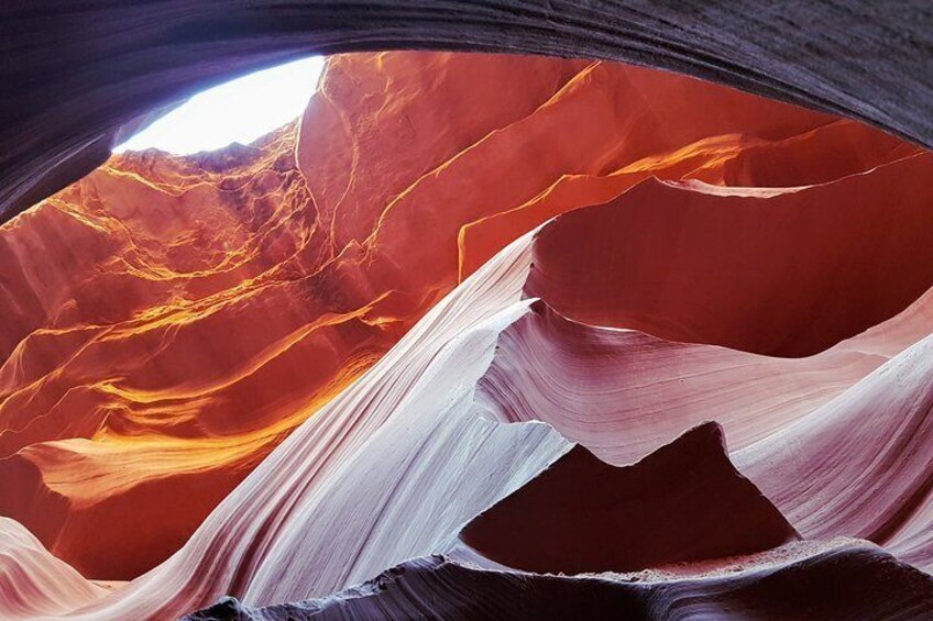 Arizona Highlights - Antelope Canyon and Lake Powell Flight with River Rafting