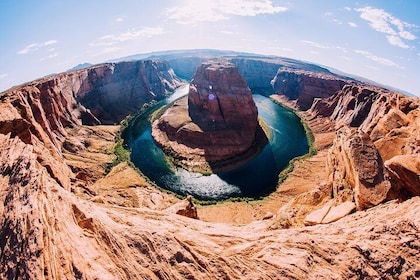 Antelope Canyon and Lake Powell Scenic Flight with River Rafting
