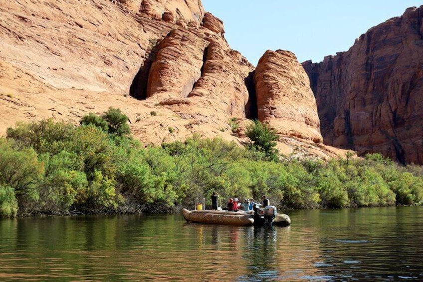 Arizona Highlights - Antelope Canyon and Lake Powell Flight with River Rafting