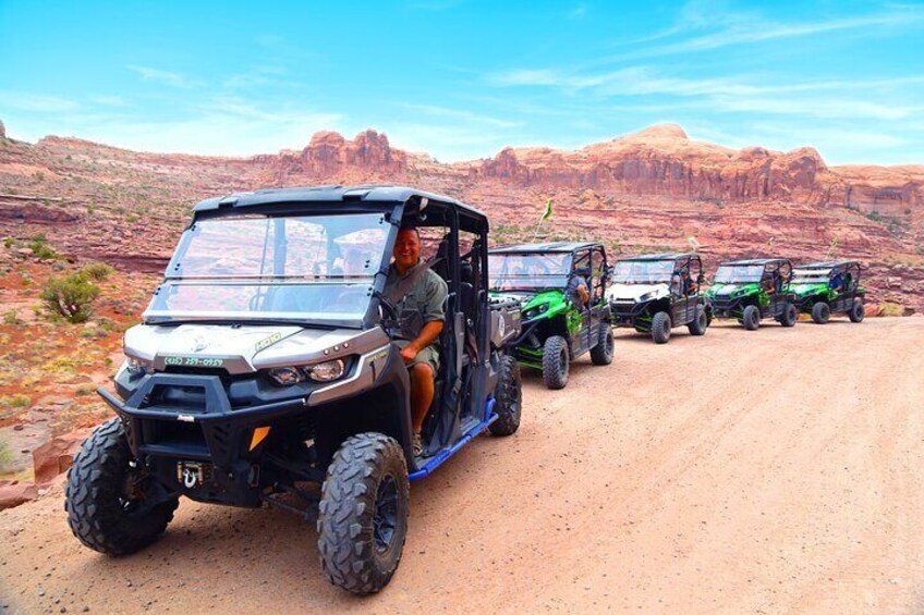 Hurrah Pass Scenic 4x4 Tour in Moab