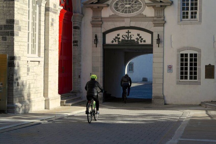 Upper Town Private Bike Tour Quebec City