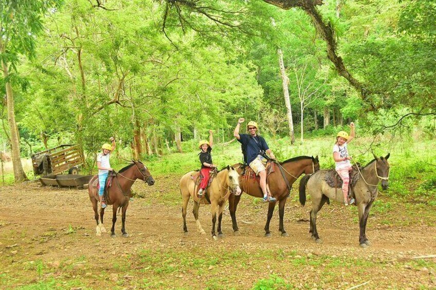 ATV Adventure & Horseback Riding with Waterfalls Combo Tour 