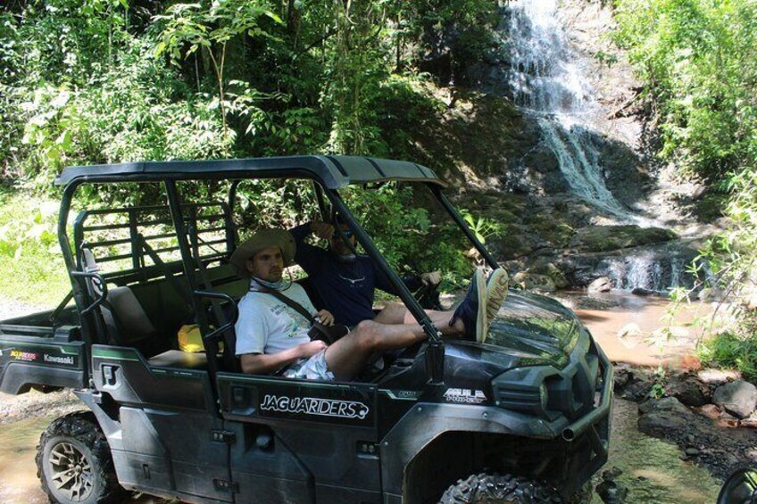 3 Hours ATV River and overlook with restaurant.