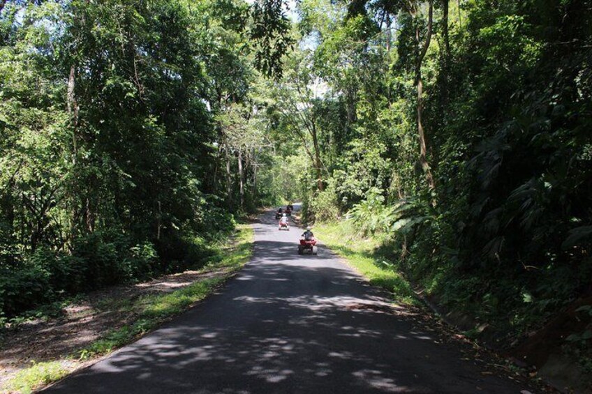 3 Hours ATV River and overlook with restaurant.