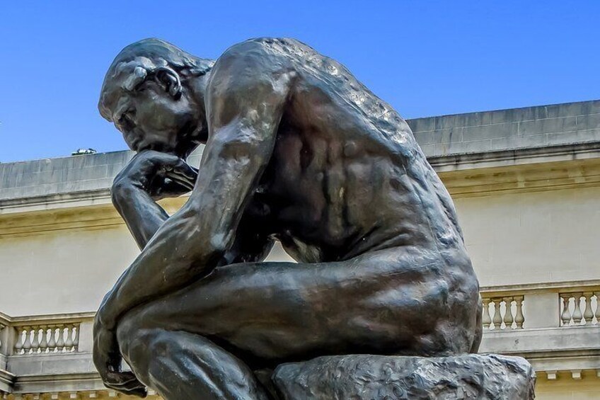 Rodin's "The Thinker"