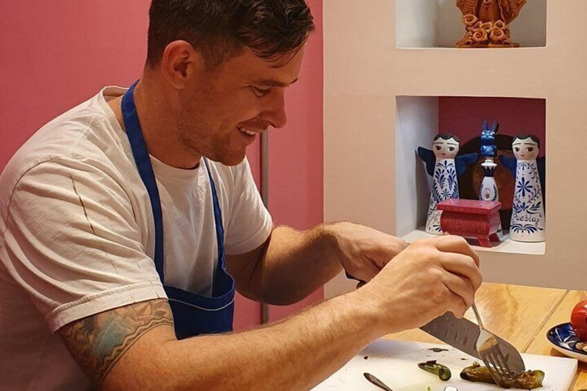 Authentic Mexican hands-on Cooking Class and Market Tour