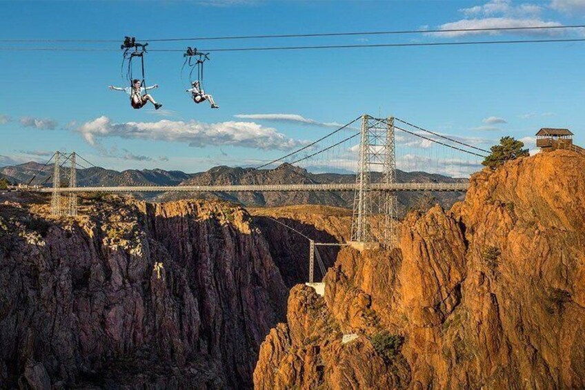 Zip Line at Royal Gorge