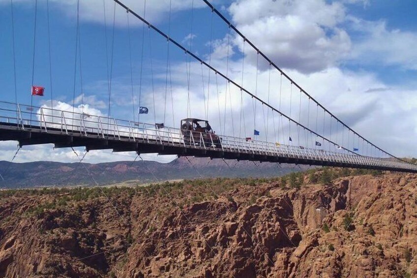 Jeeping over Royal Gorge