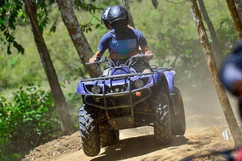 Private ATV Tour from San Jose Enjoy jungle, Beach, River Paths and Ocean Views 