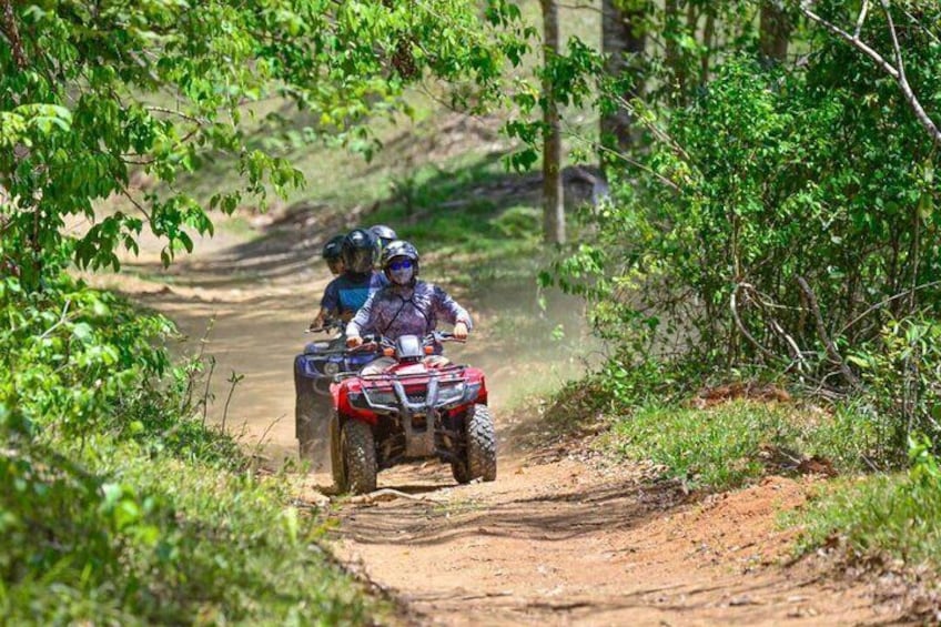 Private ATV Tour from San Jose Enjoy jungle, Beach, River Paths and Ocean Views 