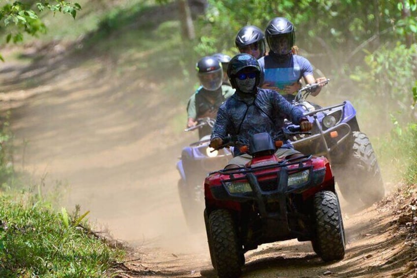 ATV River, Beach, Jungle Adventure and Crocodiles Hotspot from San Jose