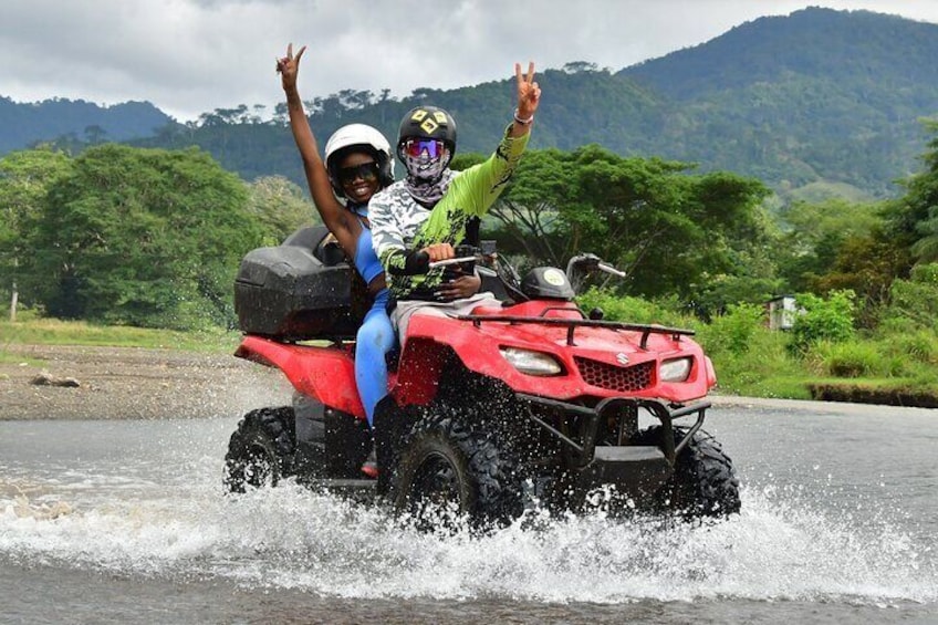 ATV River, Beach, Jungle Adventure and Crocodiles Hotspot from San Jose