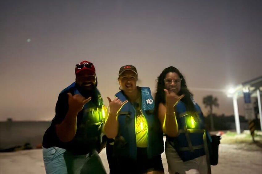 Sunset Kayaking w/ Florida Bioluminescence Combo Tour | Haulover canal