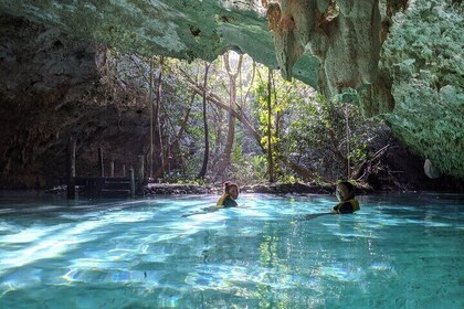Private Guided Cenotes and Underground River Exploration