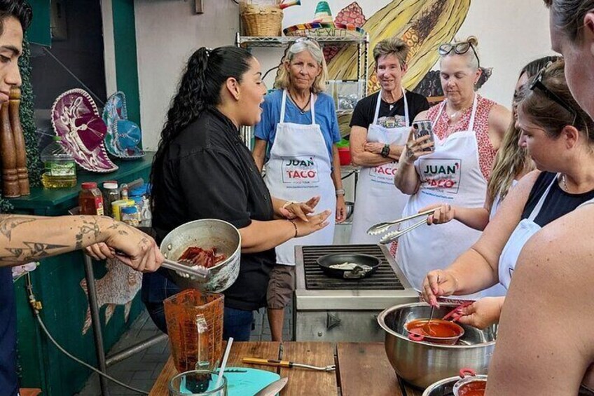 Cabo San Lucas Mexican Cooking Experience with Market Tour