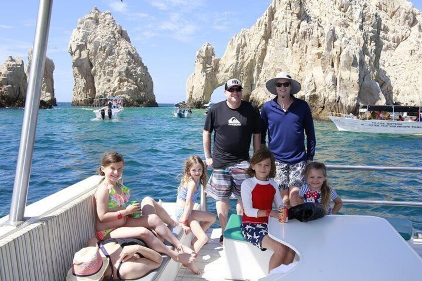 Catamaran private snorkel tour Cabo san Lucas