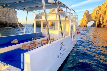 Catamaran private snorkel tour Cabo san Lucas