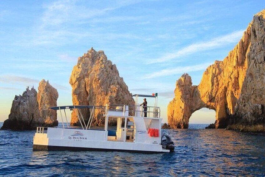 Catamaran private snorkel tour Cabo san Lucas