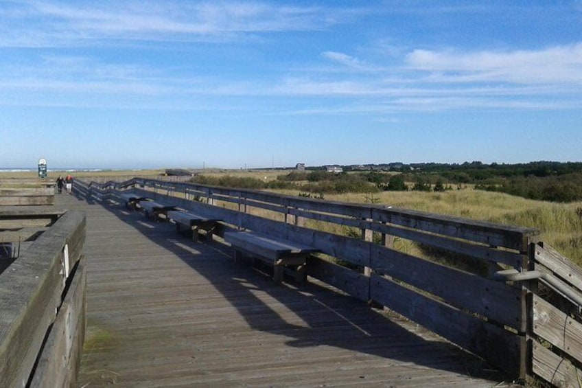 Beach boardwalk