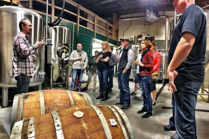 Talking wild sour beers at Turnagain Brewing