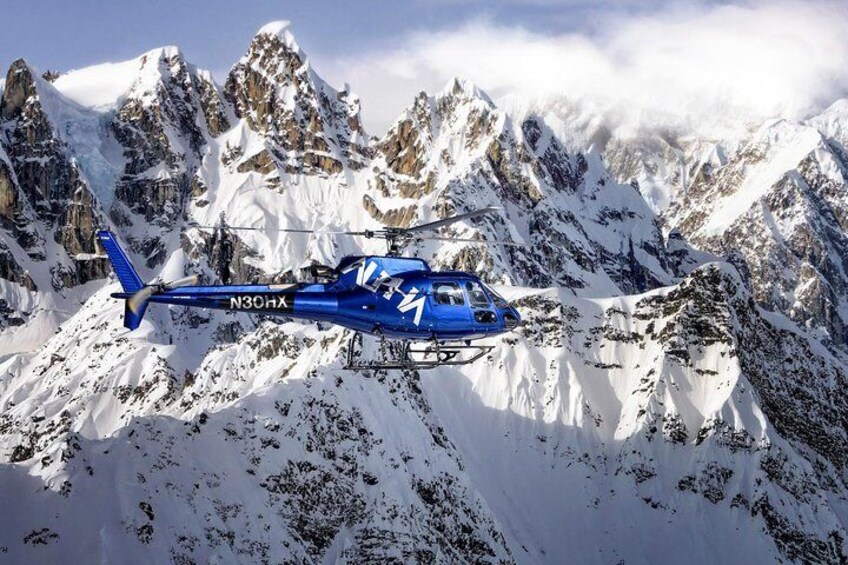 Alaska Helicopter Tour with Glacier Landing - 60 mins