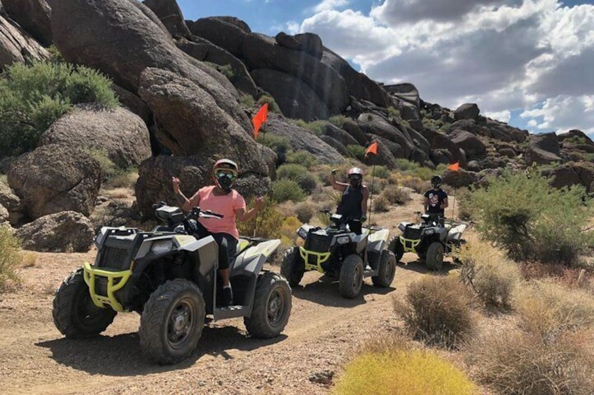 Hidden Valley and Primm ATV Tour