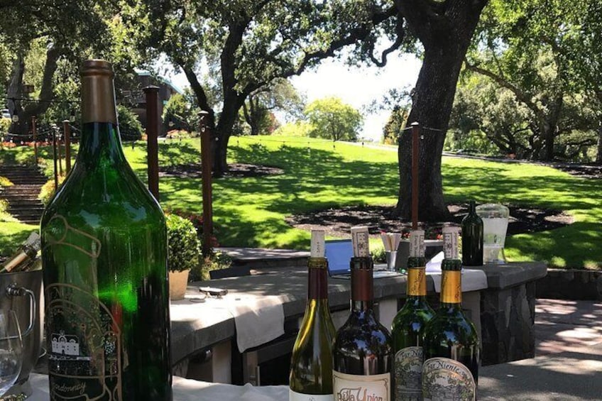 A gorgeous day in wine country with friends and family!