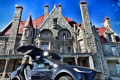 Royal Tour Around Town in a Luxury Vehicle
