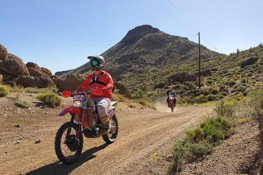 Hidden Valley and Primm Extreme Dirt Bike Tour