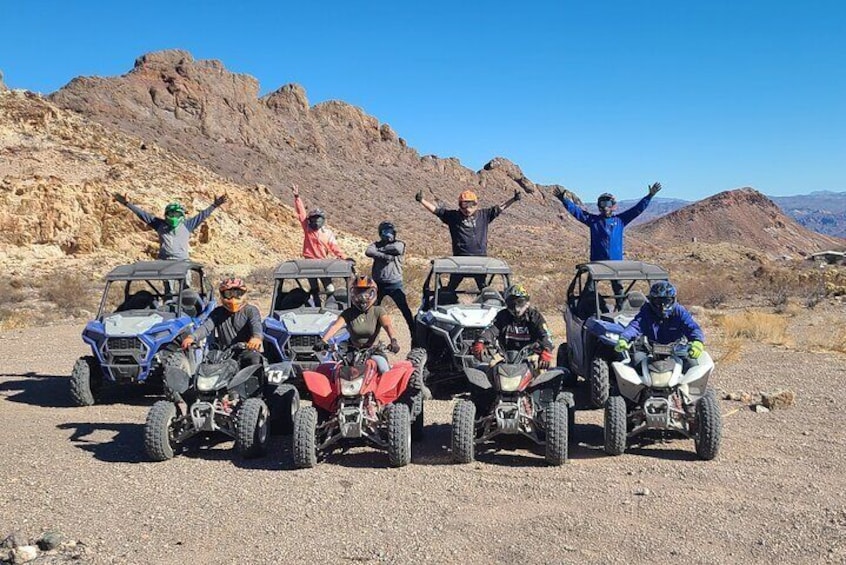 World Famous all-inclusive ATV/RZR Adventure-Lunch-Gold Mine tour 45 min from LV