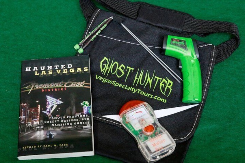 Everyone uses a ghost hunting kit.