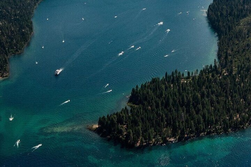 Emerald Bay Helicopter Tour of Lake Tahoe