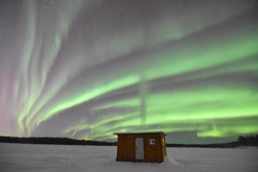 Aurora Borealis Viewing and Ice Fishing Adventure