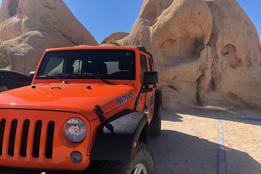 The rock formations are incredible in Joshua Tree National Park