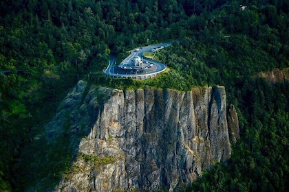 Vacker flygtur i Columbia River Gorge