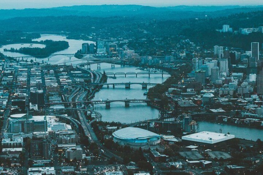 40-minute Aerial Tour of Portland