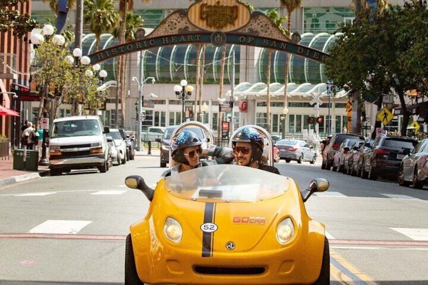 GPS Talking GoCar 1HR Tour: Downtown & Gaslamp