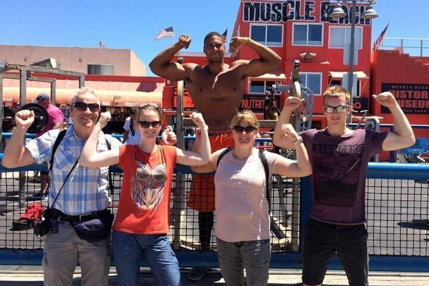 Famous Muscle Beach, Venice, CA 