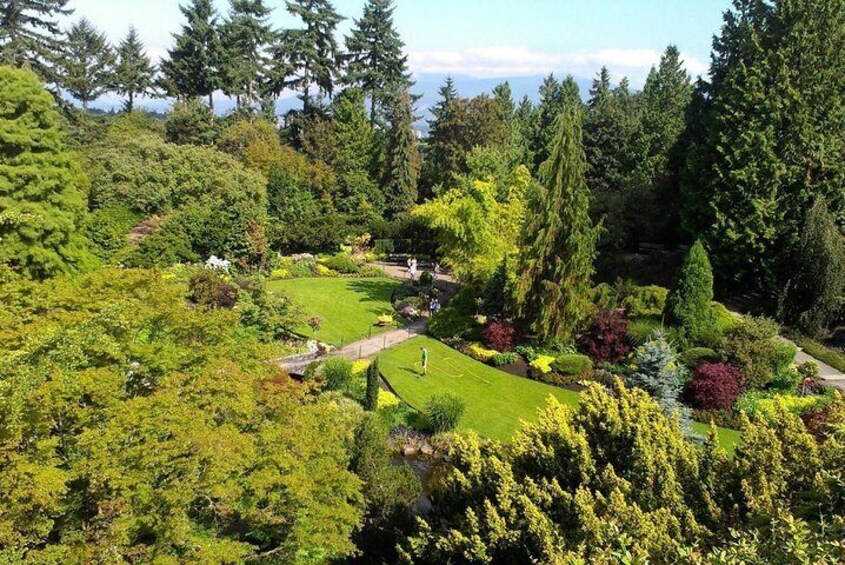 Queen Elizabeth Park, Sunken garden