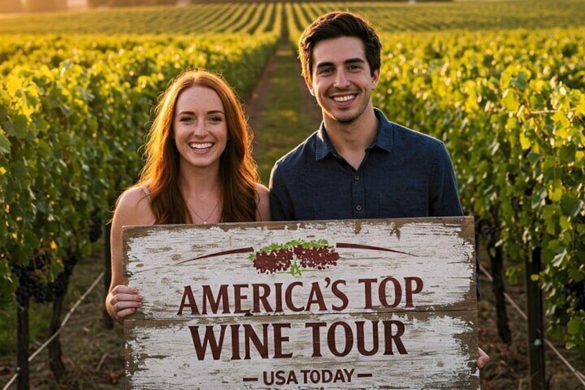 Sip, swirl, and savor with Grapeline—America’s top-rated wine tour experience.