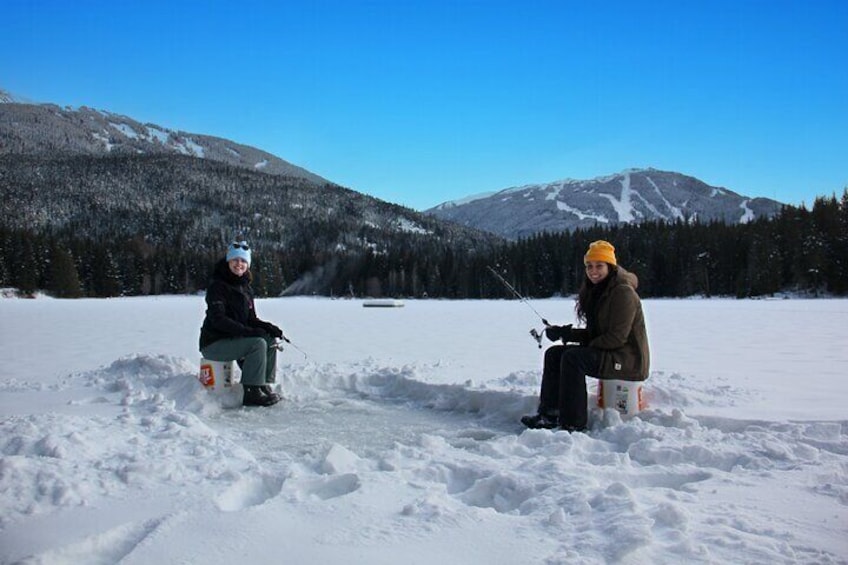 Ice Fishing Adventure in Whistler